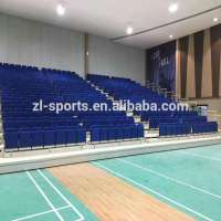 gym retractable tribue seats for Pakistan customer